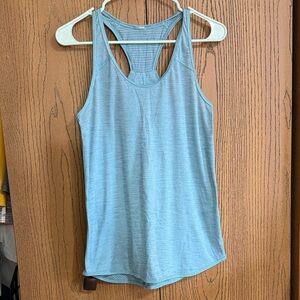 Lululemon Blue Sleeveless Women's Top PTP:16.5